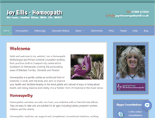 Tablet Screenshot of homeopathy4all.co.uk